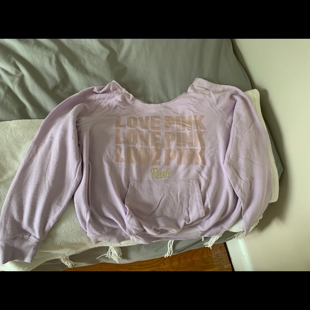 Lavender Victoria Secret’s Pink Crewneck